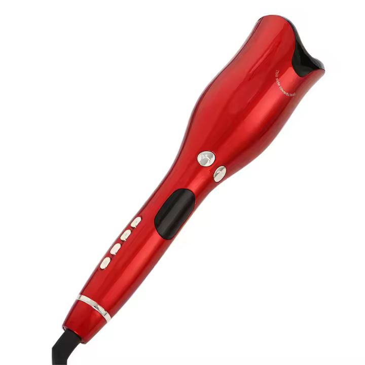 Rizador De Pelo Automático Multifunción Cerámica Rosa Herramientas Profesionales Para Estilizar Cabello Seco Con Control De Temperatura - 1