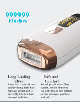 Epilador Láser Inalámbrico 4-en-1 Para Mujer Peluca Piel Permanente IPL Photoepilator Eliminación De Vello Painless Máquina De Epilación Eléctrica Para Bikini Cuerpo Cara Y Axilas - details 28