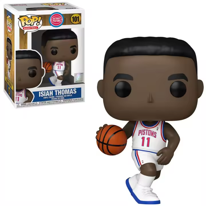 FUNKO POP! NBA - (DETROIT PISTONS) ISIAH THOMAS, 47910, Nº101, TIENDA CON LICENCIA OFICIAL - 1