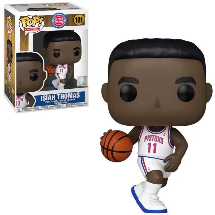 FUNKO POP! NBA - (DETROIT PISTONS) ISIAH THOMAS, 47910, Nº101, TIENDA CON LICENCIA OFICIAL - 1