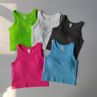 Ropa Deportiva Para Mujer Top De Yoga Fitness Absorbedor De Choque Con Sujetador Integrado Secado Rápido Transpirable Vestir Como Chaleco Deportivo Exterior - details 19