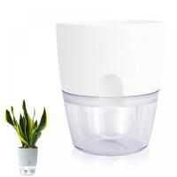 Maceta Automática De Plástico Para Plantas Hydroponicas Con Alambre De Hilo Para Riego Creativo Para Oficina Y Hogar Tamaño Compacto - details 8