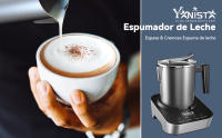 Espumador de Leche Electrico, 550w, Milk Frother, Espumador Automatico con Taza Inalambrica 700ml, Con Cable en Base, Batidor Electrico 2 en 1, Calienta y Espuma para Leche, Cafe, Chocolate. - details 0