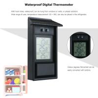 Termómetro Digital Para Exteriores Con Función De Memoria Para Máximo Y Mínimo Termómetro Para Pared Y Habitación Uso Doméstico - details 3