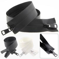 Cremallera Invisible Doble Slider Abierta De Nylon Para Costura De Chaquetas Y Abrigos Resistente Al Agua Para Hombres Y Mujeres - details 0