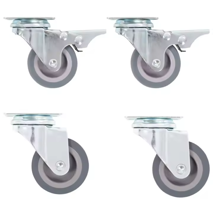 vidaXL Ruedas giratorias 32 unidades 50 mm - 1