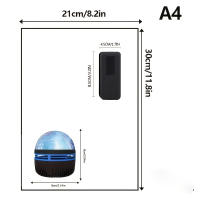 Proyector De Estrellas Galácticas LED Con Luz De Onda Ondulada USB Control Remoto Lámpara Nocturna Para Dormitorio Fiesta Teatro De Hogar - details 3