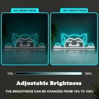 Ilumina Tu Habitación Con Luz LED Neón De Gato Cartoon Decoración Colorida Para Dormitorio Y Juguetería Regalo Para Cumpleaños De Niños - details 1