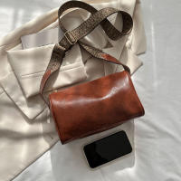 Bolso Bandolera De Cuero PU Vintage Para Mujer Pequeño Bolso De Mano Y Monedero Estilo Casual Viaje Decoración Sin Cierre De Cremallera - details 21