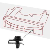 Tornillos Y Retenedores De Cuerpo De Coche M6 Para Cubierta Del Motor Guardabarros Guardia Antisalpicaduras Guardabarros Freno Liner Clip U - details 4