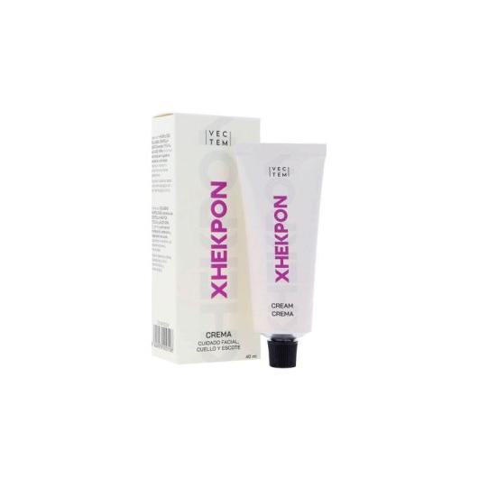 Vectem XHEKPON Crema Antiedad con Colágeno, Centella Asiática y Aloe Vera para Cuidado Facial, Cuello y Escote