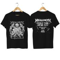 Camiseta De Rock Megadeth 2024 Para Hombres Y Mujeres Estilo Punk Ligera De Algodón Con Cuello Redondo Moda Trendy - details 5