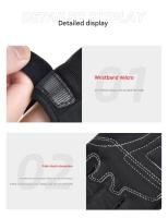 Moto Guantes De Montar jinete Moto Protección Capa Máscara Dura antideslizante resistant to desaste Guantes De Montar Dedo Largo - details 1