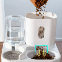 Juego De Alimentos Para Gatos Y Perros Con Cuenco De Agua De Orejas De Conejo Soporte Vertical Para Mascotas Suministros De Mascotas - details 2