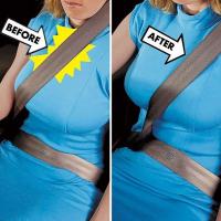 Protector De Cinturón De Seguridad Para Coche Ajustador Antigolpes Para Hombros Infantiles Cubierta Para Hebilla De Cinturón - details 8