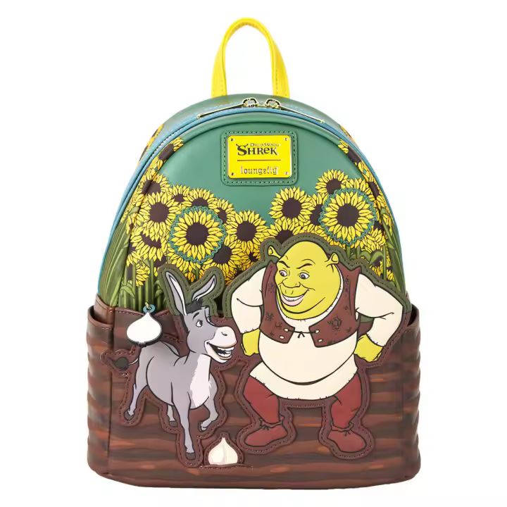 Mochila Vibraciones Primaverales Shrek Loungefly 26cm - 1