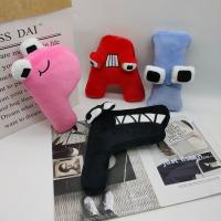 Muñeco De Peluche Alfabeto Inglés 26 Letras Juguete Suave Para Niños Y Niñas Regalo De Navidad Montessori Relleno De Algodón PP - details 17