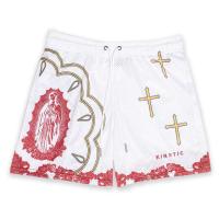 Shorts De Verano Para Hombre 2023 Malla Transpirable Estampado De Fuego Quick-Drying Pantalones De Baloncesto Y Running Casual - details 10