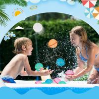 Bolas De Agua Reutilizables De Silicona Magnéticas Para Piscina Juegos De Agua Inflables Juguetes Para Niños Edad Recomendada 3-12 Años - details 5