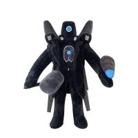 Juguete De Peluche Skibidi Toilet Speakerman Y Camara Man Muñeco Suave De Peluche Para Adultos Y Adolescentes Material De Algodón Relleno De Poliéster - details 8