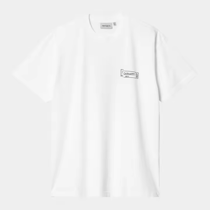 Camiseta Blanca Carhartt Stamp T-Shirt White - 1