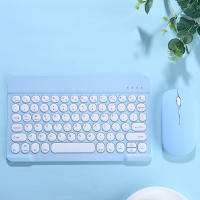Set De Teclado Y Ratón Bluetooth Para iPad pro Air 2024 Tablet Xiaomi Samsung Universal Inalámbrico 10 Pulgadas - details 8