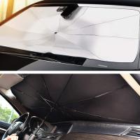 UD - Parasol para coche plegable tipo paraguas – Protección solar para parabrisas y ventanas - details 1