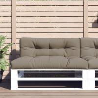 vidaXL Cojín para sofá de palets tela 120x40x12 cm en color Gris/Beige/Negro y más | acolchados duraderos para sofás de jardín terraza exterior - details 12