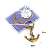 Pack de 6 a 36 unidades de Abrebotellas regalo invitados, Acero inoxidable, Diseño de ancla, Dorado envejecido, Detalles de comunión para los invitados, Detalles para bodas invitados , RecuerdoBautizo, Regalantes.com - details 1