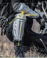 SULAITE Protección Para Rodillas De Motocicleta Equipamiento De Seguridad Motocross Guantes De Protección De Codo Y Rodilla - details 4