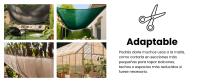 Malla de Ocultación 90% Sombreo 2x50 M - Protección UV - Negro - details 2