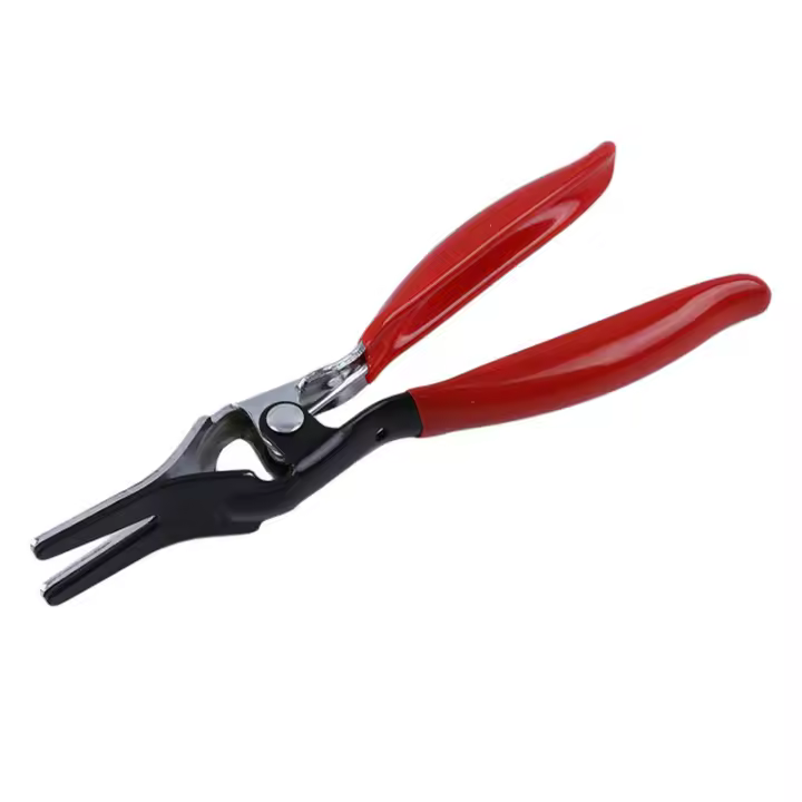 Herramienta De Desmontaje De Tubo De Aceite De Automóvil Pinza De Torsión De Conector Herramienta De Separación De Tubo De Combustible De Automóvil Material De Acero De Mánganes Color Rojo - 1