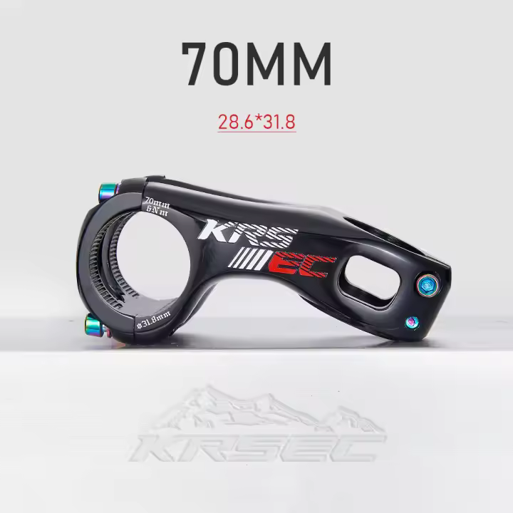 KRSEC Tímbrido De Bicicleta De Aluminio CNC Para Montaña Y Carretera Negativo 20 Grados 70mm 80mm 90mm 100mm Accesorios De Ciclismo - 1