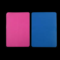 Mesa De Trabajo De Silicona Segura Para Molds De Epoxy Resina Juego De 2 Piezas Impermeable Para La Creación De Joyas Colores Azul Y Rosa - details 5