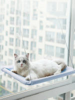 Nueva Cama De Gato Colgante Con Hamaca Cómoda Para Ventana Sillón De Sol Soporte De 20 Kg Plástico Resistente a Rock Climbing Frame Para Gatos Y Gatitos Suministros De Mascotas - details 0