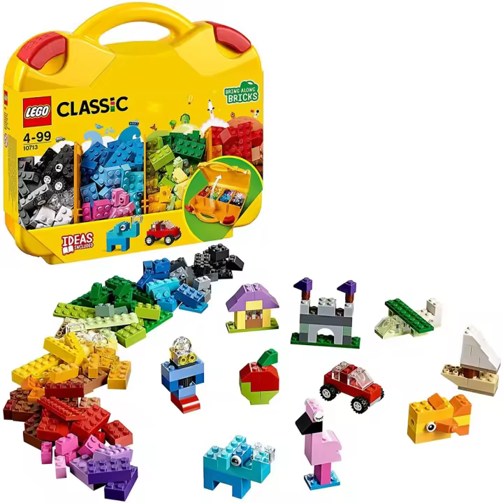Lego classic maletin con ladrillos - 1
