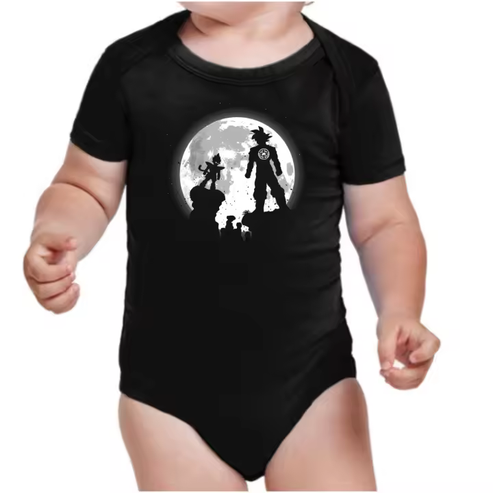 The Fan Tee Body Manga Larga de Bebe Bola Ball Dragon Goku Vegeta Piccolo Gohan Super 036 - 1