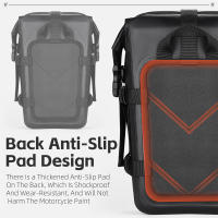 Bolsa De Moto Impermeable 5L Universal Para Marco Lateral De Motocicleta Con Herramientas De Viaje Para CrashBar - details 10