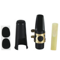 Mandíbula De Saxofón Alto Tenor Soprano Plástico Con Tapa Y Hebilla De Metal Requinto Dental De Madera Instrumento Accesorios - details 8