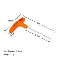 Llave De Allen Hexagonal ZTTO Con Adaptador Quick Snap 2 En 1 Cabeza Plana Y Sférica Acero Cromo Vanadio Tamaños 2/2.5/3/4/5/6/8/10 Mm Herramienta Universal Para Bicicletas - details 9