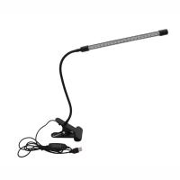 Lámpara De Escritorio LED De Clip Protección Ocular Para Estudiantes Dormitorio Y Habitación Luz De Lectura Pequeña Lámpara Negra - details 4