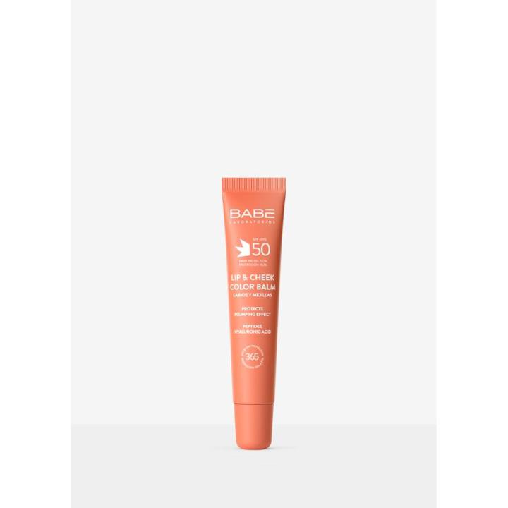 Babé Lip & Cheek SPF50 bálsamo con color para labios y mejillas 20 ml — oferta en Miravia