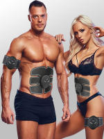 3 PCS Estimulador Adelgazante Corporal Entrenador De Músculos Abdominales Masajeador De Vibration Inalámbrico Quemagrasa Fitness Entrenamiento Ejercicio - details 4