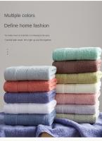 Toalla De Baño De Algodón Sólida Y Máquina Lavable Absorbente Para Lavar La Cara Y El Cuerpo Toalla Cuadrada Para El Baño - details 12
