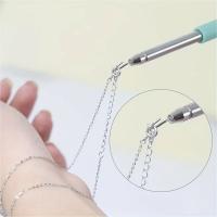 Herramienta De Pulsera Ayuda Para Joyería Aided Unfasten Herramienta De Cierre Rapido Aparato Para Desatar Hebjes Y Cremalleras Equipo De Artesanía - details 2