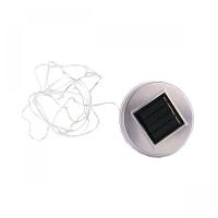 FAROLILLO SOLAR LED BOLA DE CRISTAL VINTAGE LUZ RGB PARA EXTERIOR LEDME - details 1