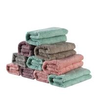 Toalla De Microfibra Absorbente Para Cocina 10PCS No Adhiere Grasa Y Aceite Toalla De Limpieza Doméstica Para Platos Y Mesas - details 1