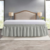 Envolvente De Cama Elástico Funda De Cama Suave Y Cómoda Resistente Al Desvanecimiento Protector De Cama Sin Superficie Couvre Lit - details 0