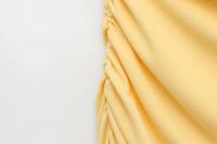 Vestido Elegante TRAFZA Para Mujer Amarillo Asimétrico Sin Mangas Pleated Largo Vestido De Fiesta Vintage Verano 2025 Slim Fit - details 7