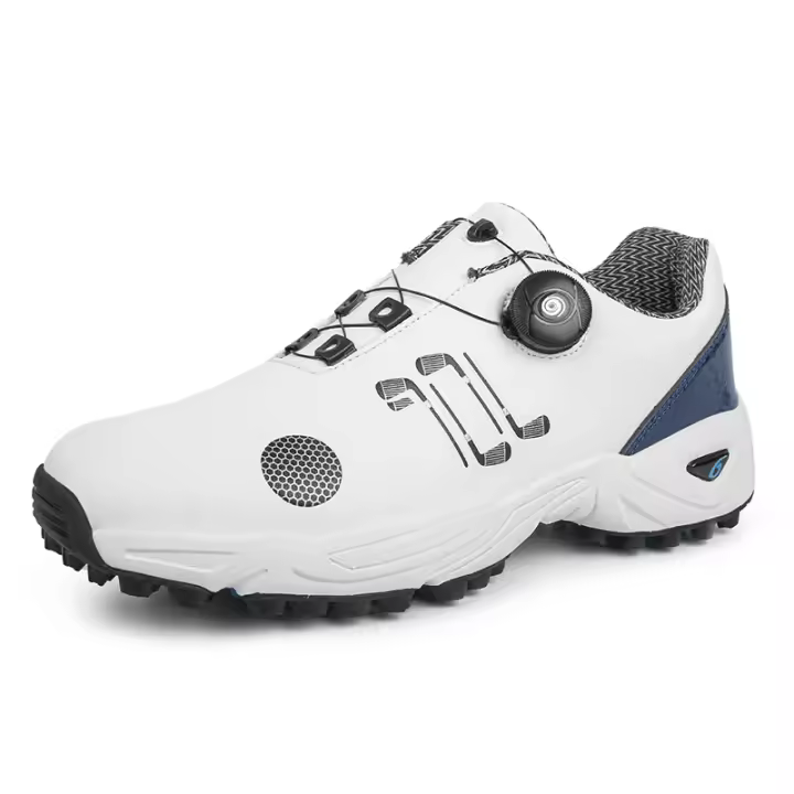 Zapatillas De Golf Para Hombre Blanco De Alta Calidad Con Plataforma Tamaño Grande 46 Zapatos Deportivos Al Aire Libre Zapatillas De Hombre - 1